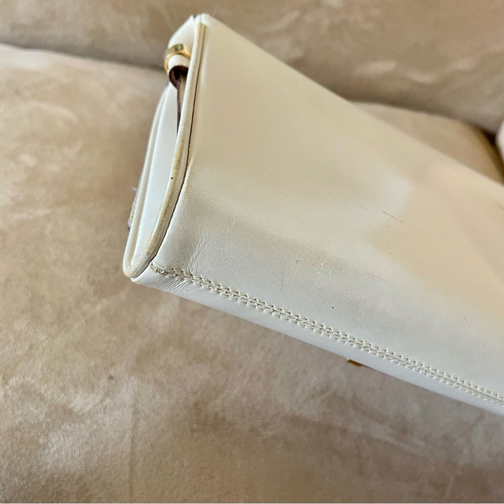 Celine Paris White Shoulder Bag - Picture 10 of 14